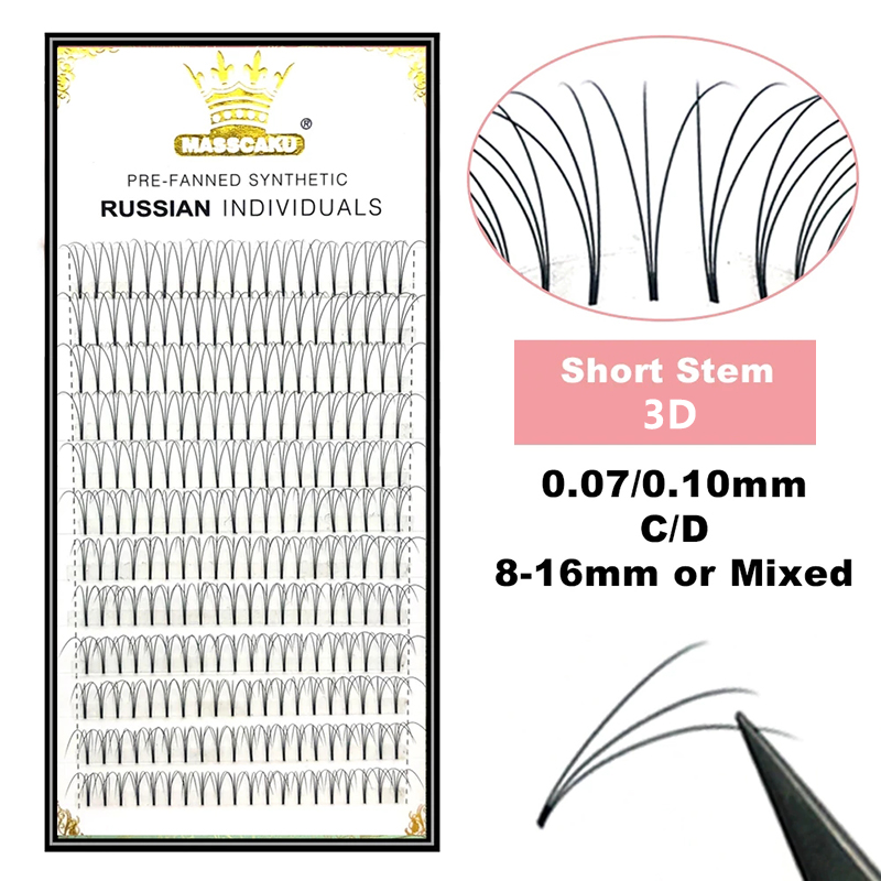 MASSCAKU Premade Russian Volum - Eyelash Extension Russian recension och pris