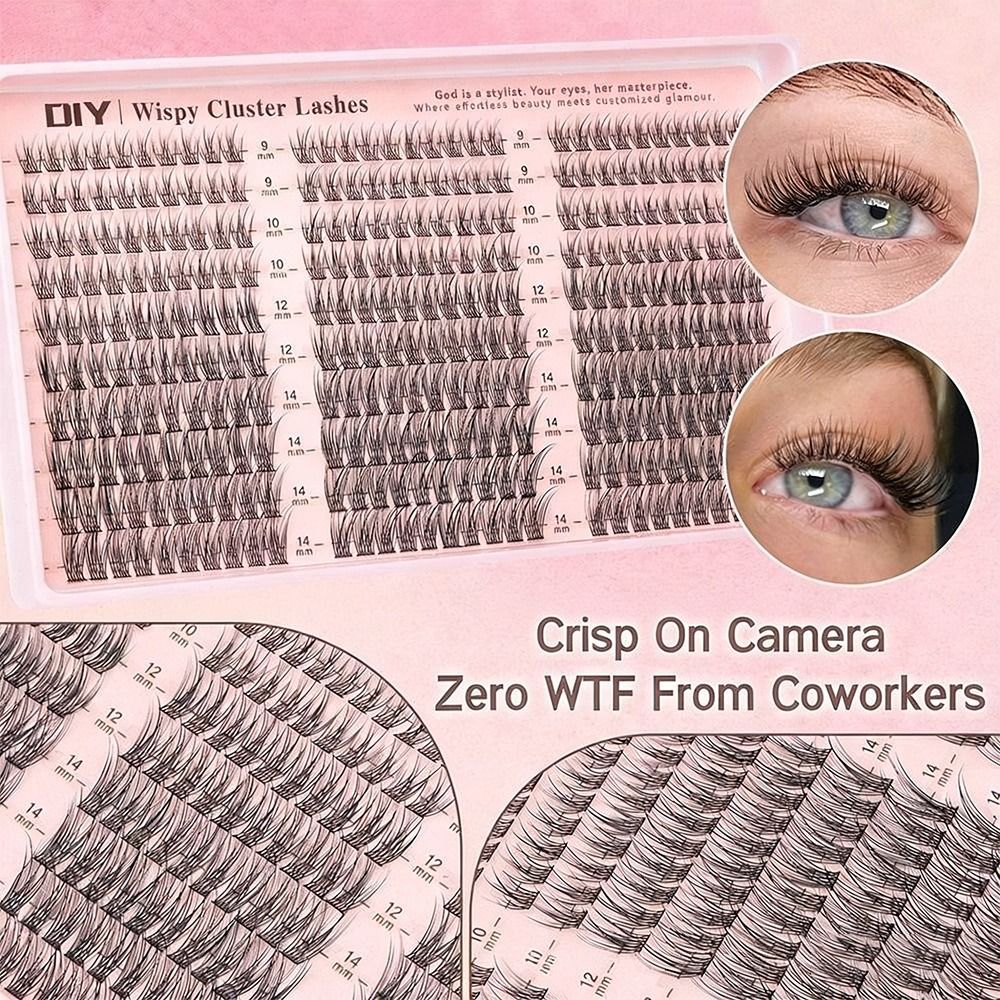 10-16mm Length False Eyelashes - Eyelash Extension Natural Look recension och pris
