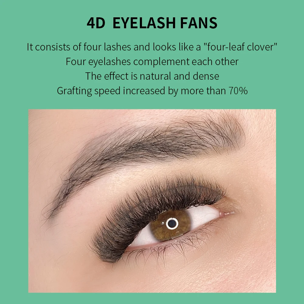 GLAMLASH 4D W Shape Eyelash Ex - Eyelash Extension Human Hair recension och pris