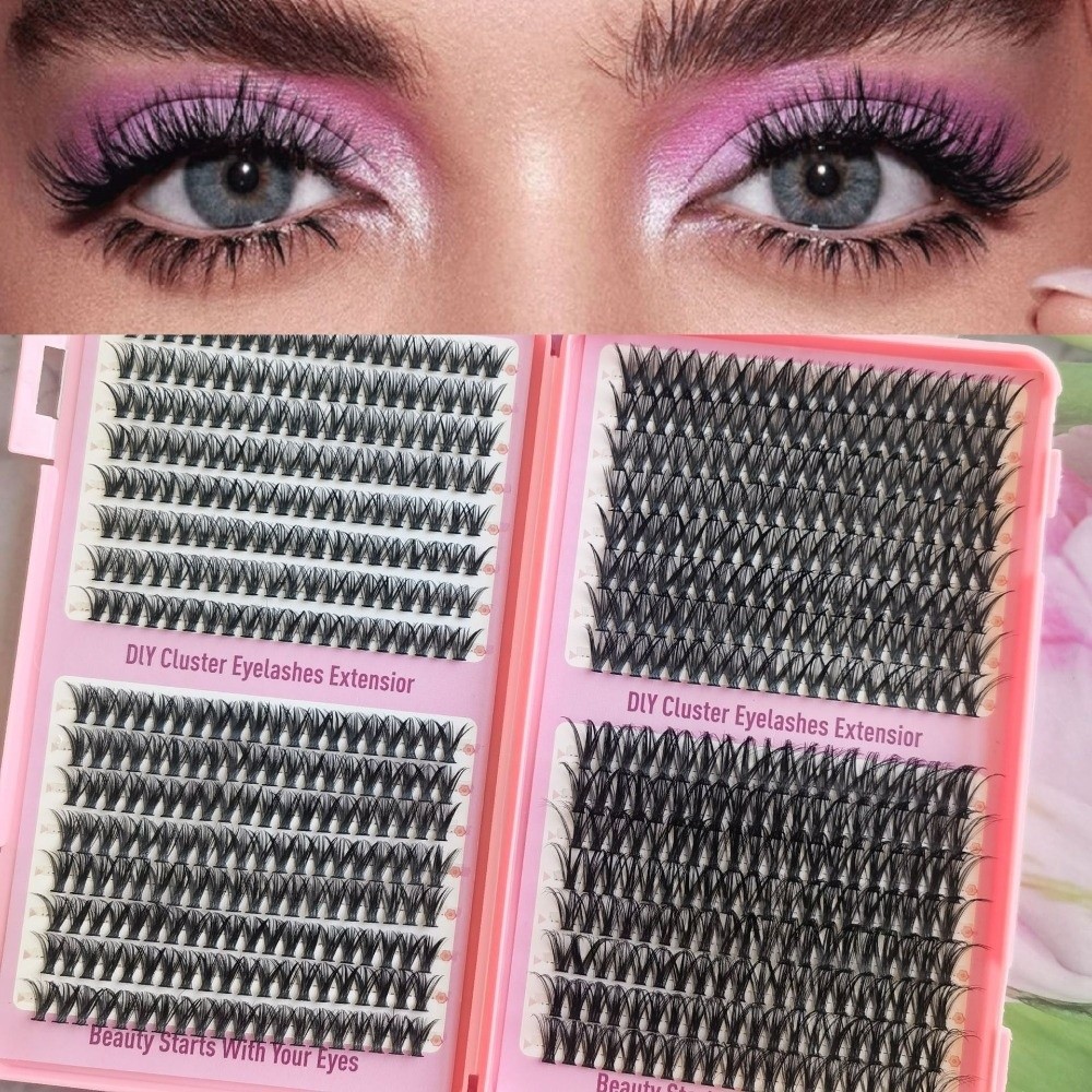 New Thick Long False Eyelashes - Eyelash Extension Natural Look recension och pris