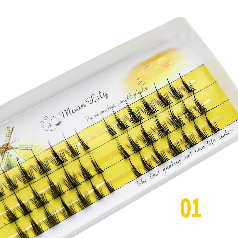 Custom Logo 3D Fluffy Natural  - Eyelash Extension Russian recension och pris