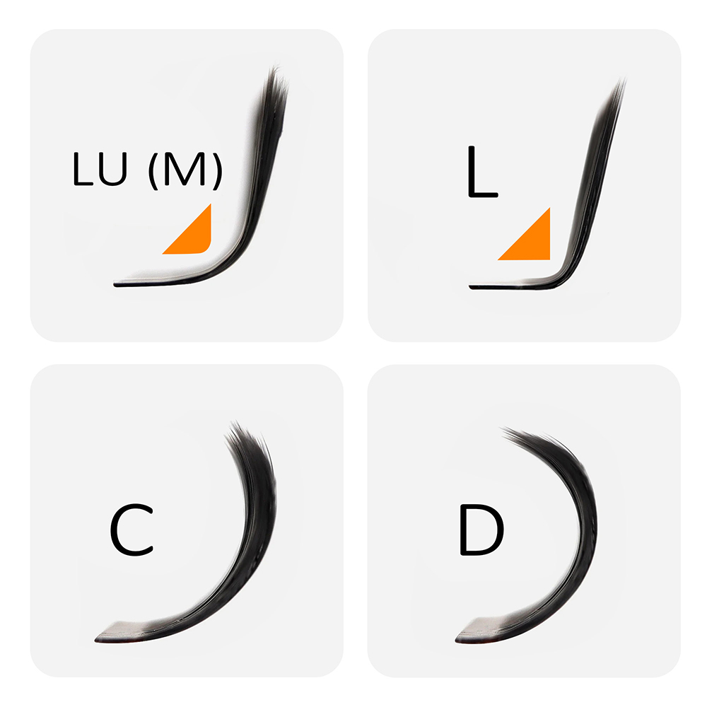 MASSCAKU L LU M Curl YY/W Shap - Eyelash Extension Human Hair recension och pris