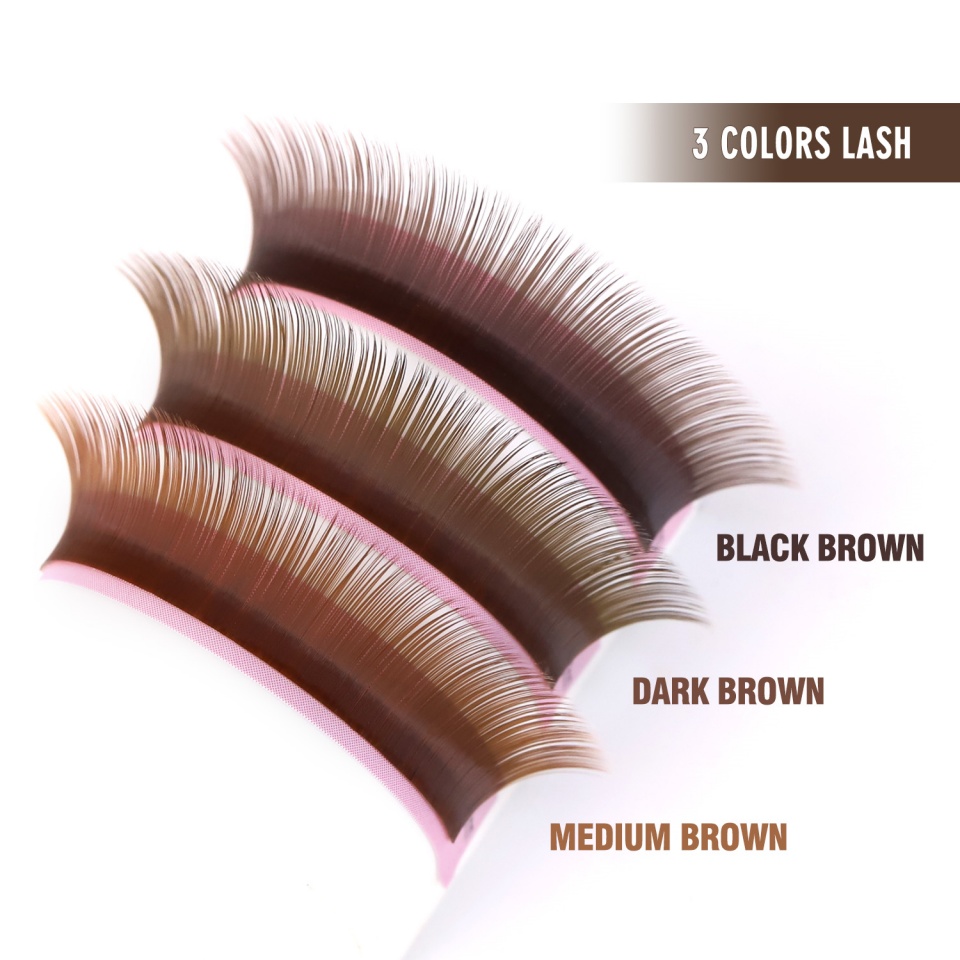 Lashprofessor J L M Curl Brown - Eyelash Extension Russian recension och pris