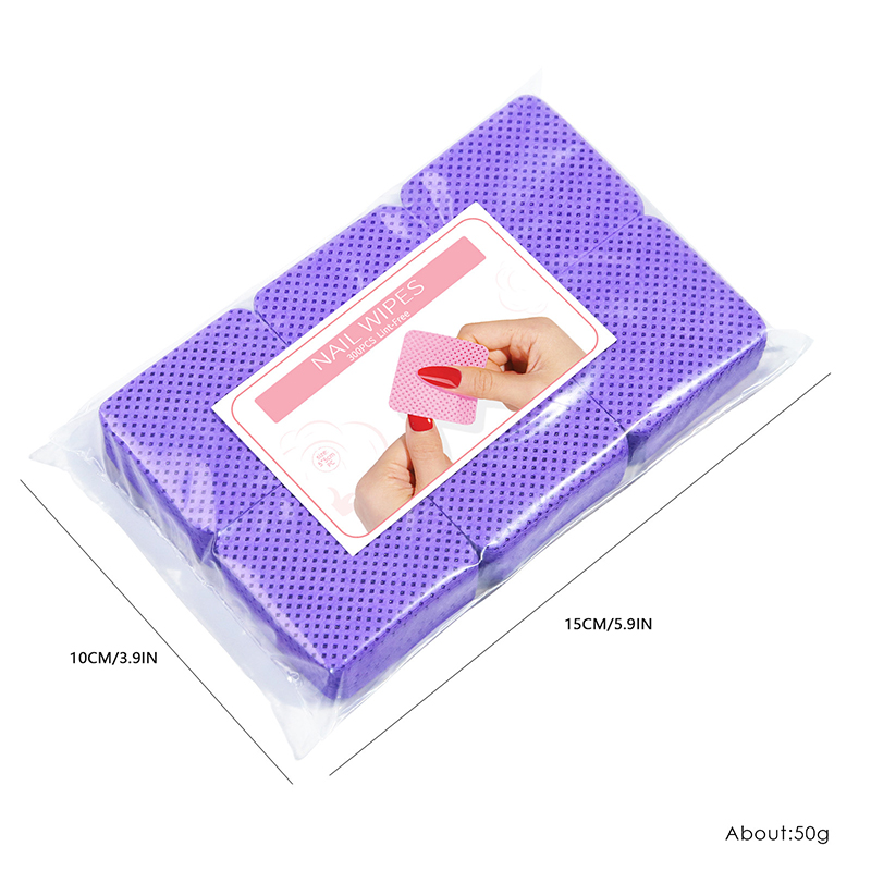 Lint Free Nail Wipes, 300 PCS  - Eyelash Extension Look recension och pris