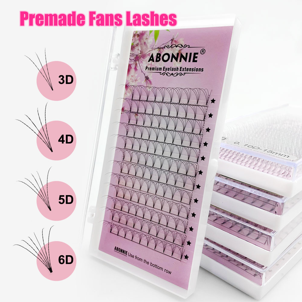 ABONNIE Velvet Short Stem Russ - Eyelash Extension Russian recension och pris