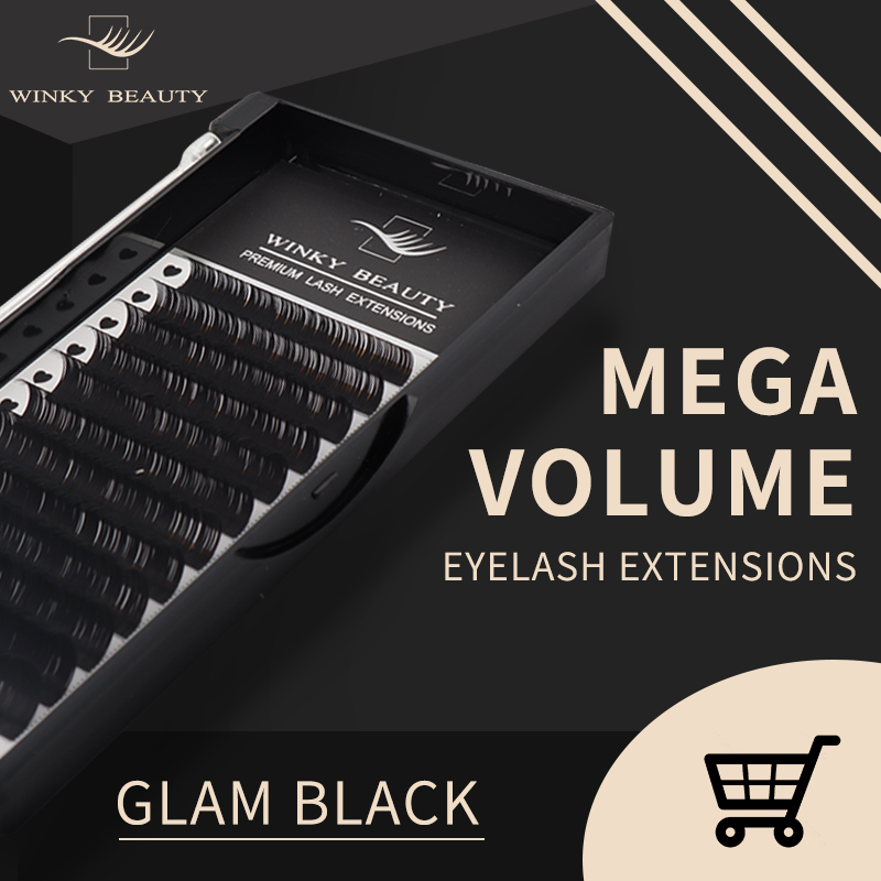 Winky Beauty Custom Your Logo  - Eyelash Extension Russian recension och pris