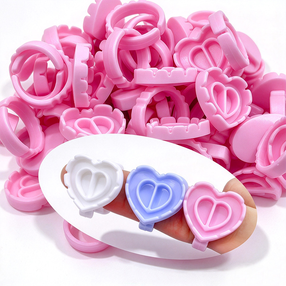 500Pcs Eyelash Glue Fan Cup Ri - Eyelash Extension Look recension och pris