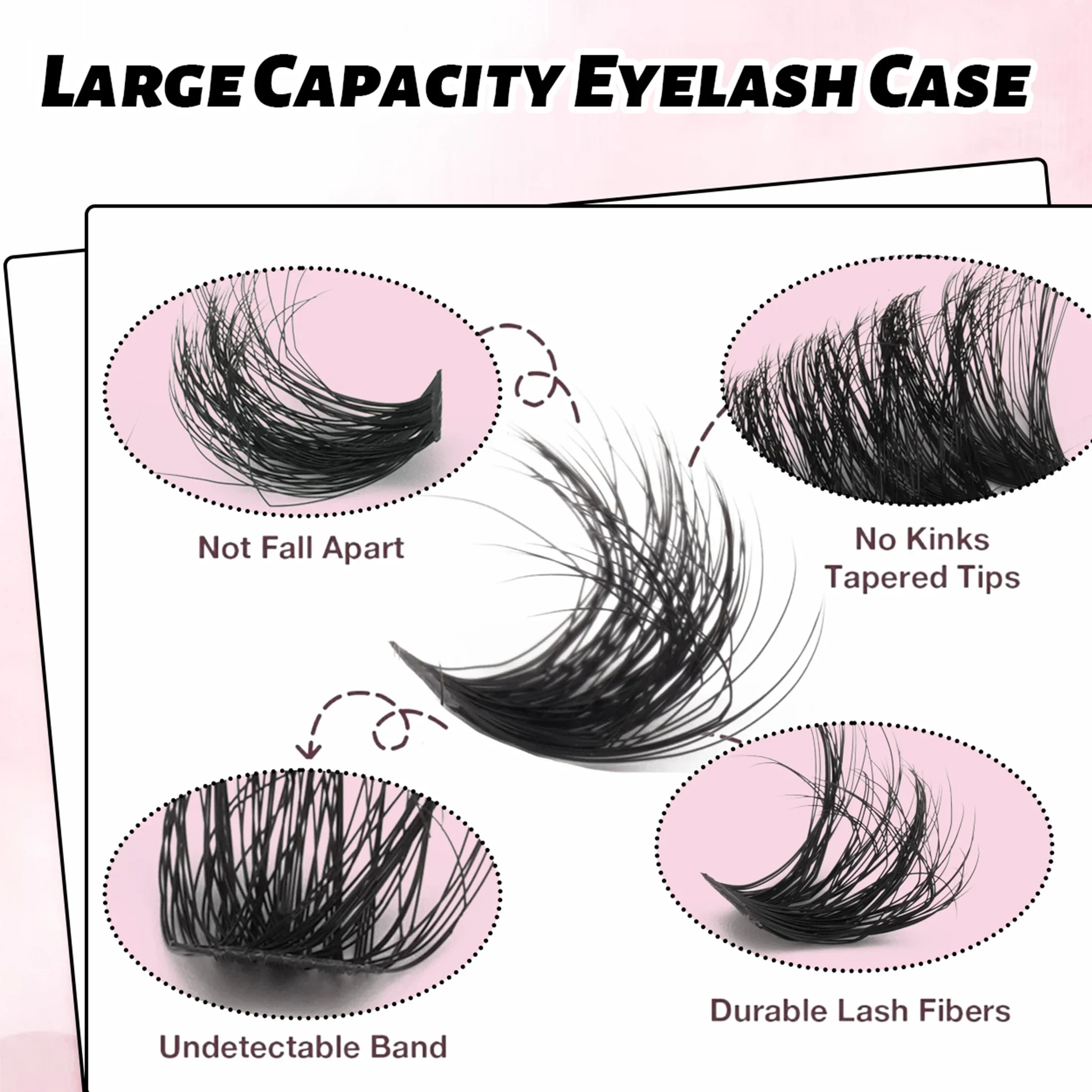 32 Rows D Curly Russian DIY Fa - Eyelash Extension Russian recension och pris