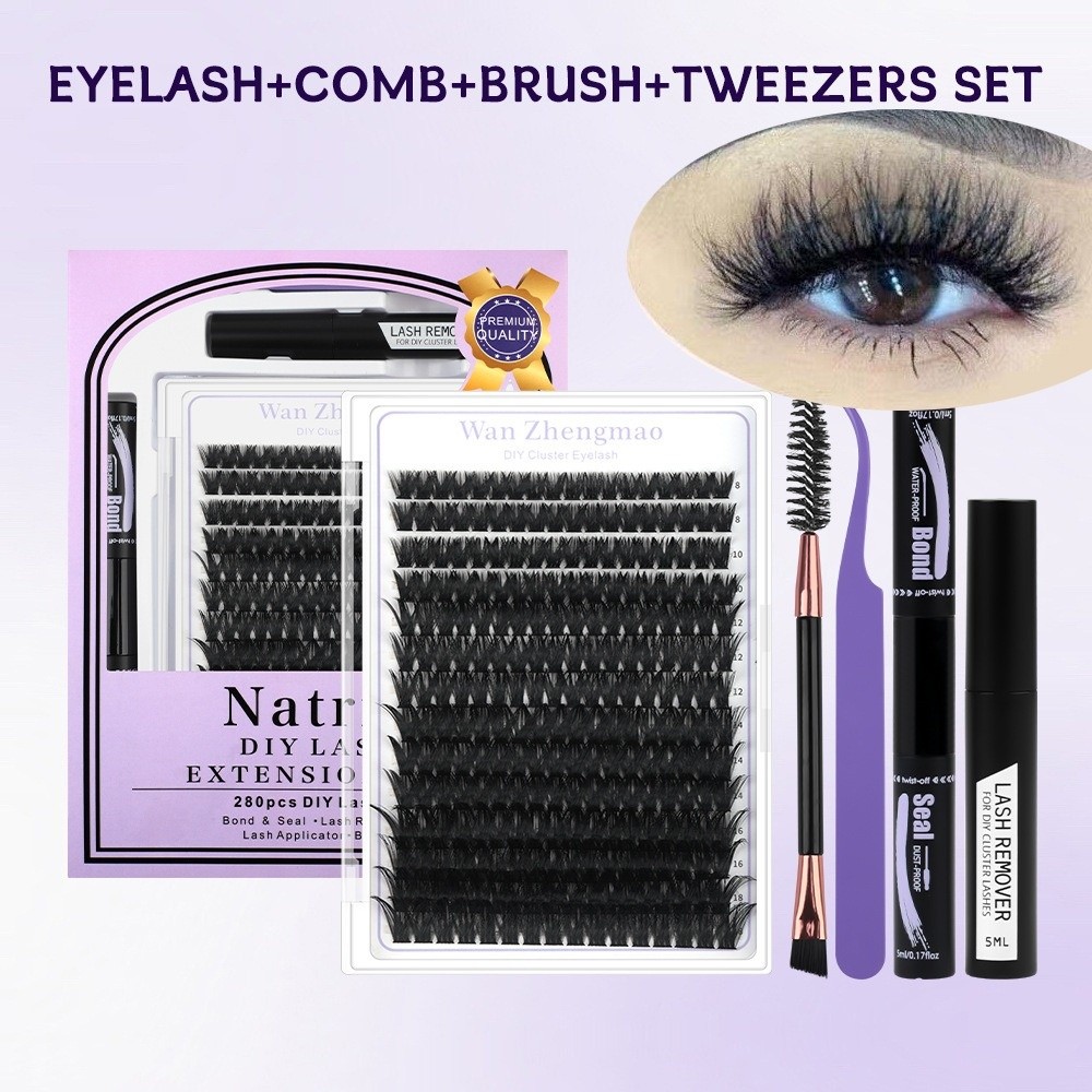 8-18mm Length False Eyelashes  - Eyelash Extension Natural Look recension och pris