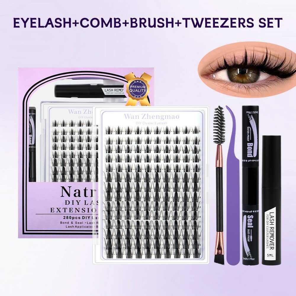 8-18mm Length False Eyelashes  - Eyelash Extension Natural Look recension och pris