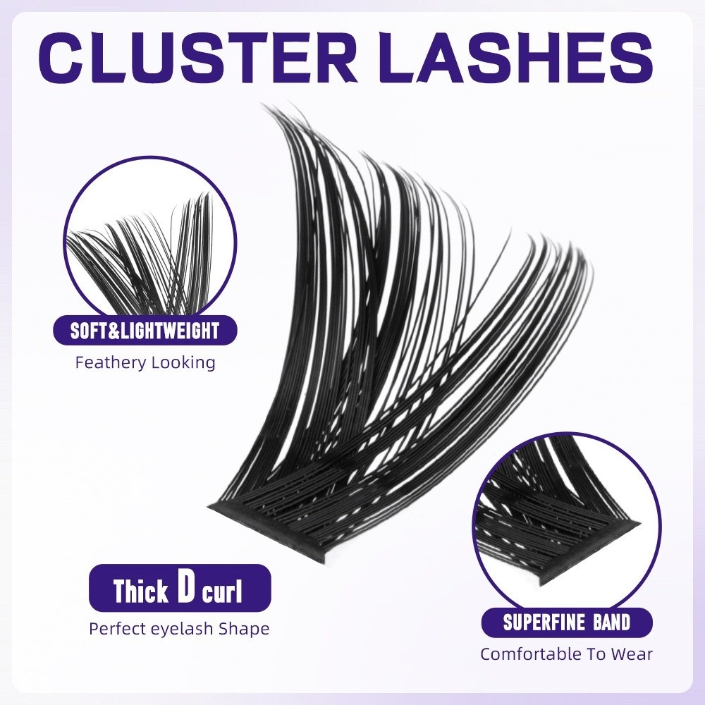 8-18mm Length False Eyelashes  - Eyelash Extension Natural Look recension och pris