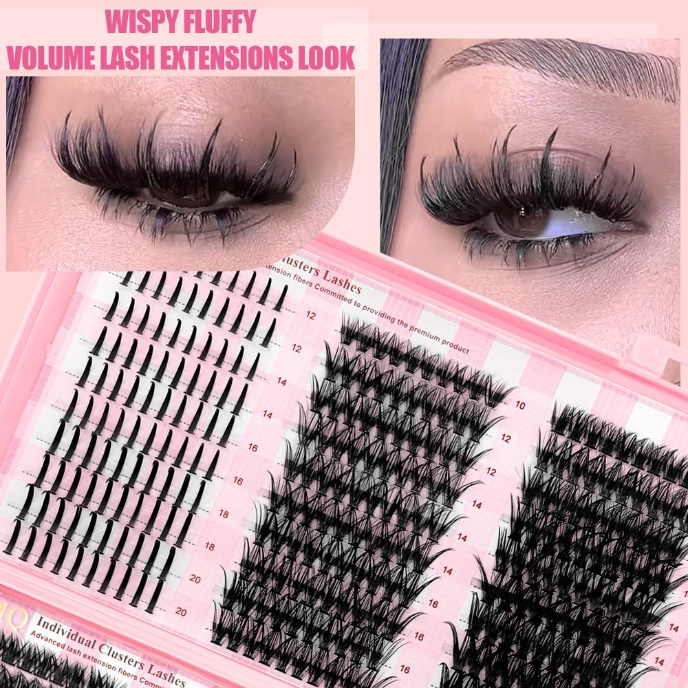 9-16mm Length False Eyelashes  - Eyelash Extension Natural Look recension och pris