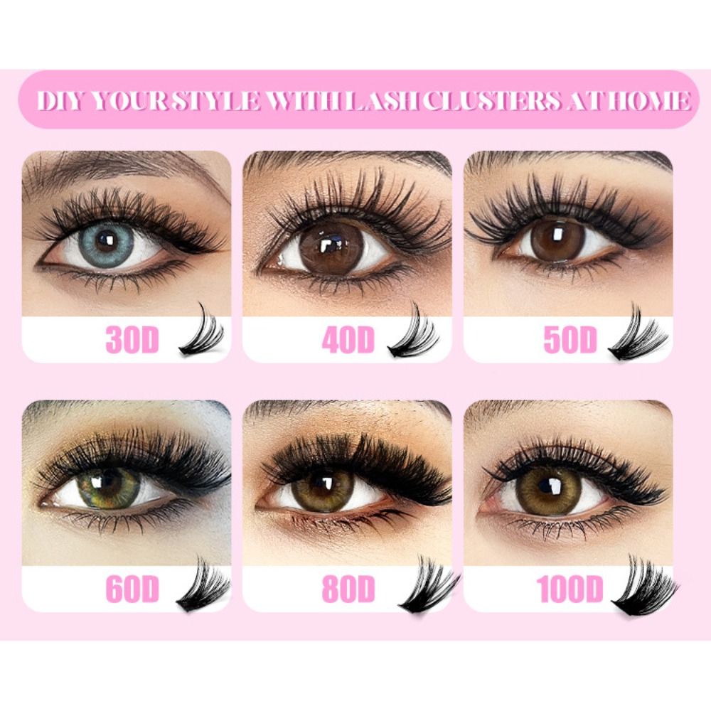 9-16mm Length False Eyelashes  - Eyelash Extension Natural Look recension och pris