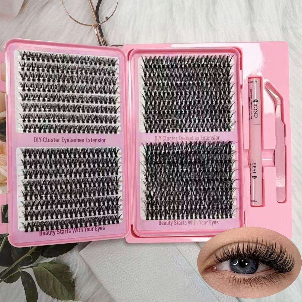 New Thick Long False Eyelashes - Eyelash Extension Natural Look recension och pris